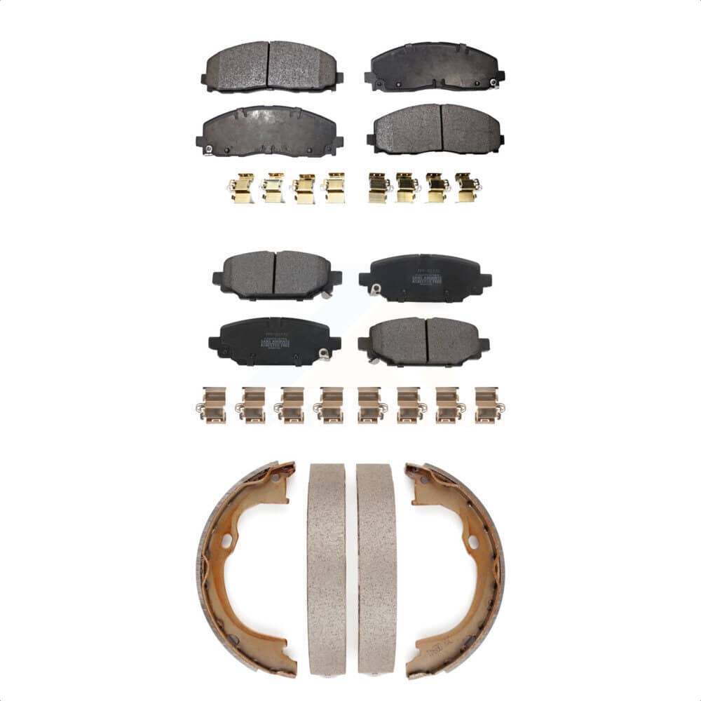 Transit Auto - KFN-100818 - Front and Rear Disc Brake Pad Kits