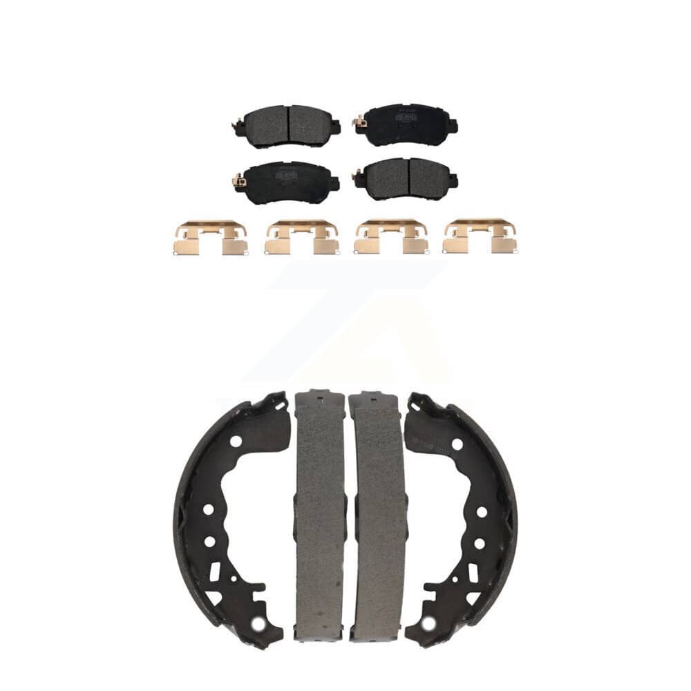Transit Auto - KFN-100820 - Front and Rear Disc Brake Pad Kits