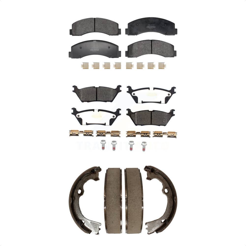 Transit Auto - KFN-100854 - Front and Rear Disc Brake Pad Kits