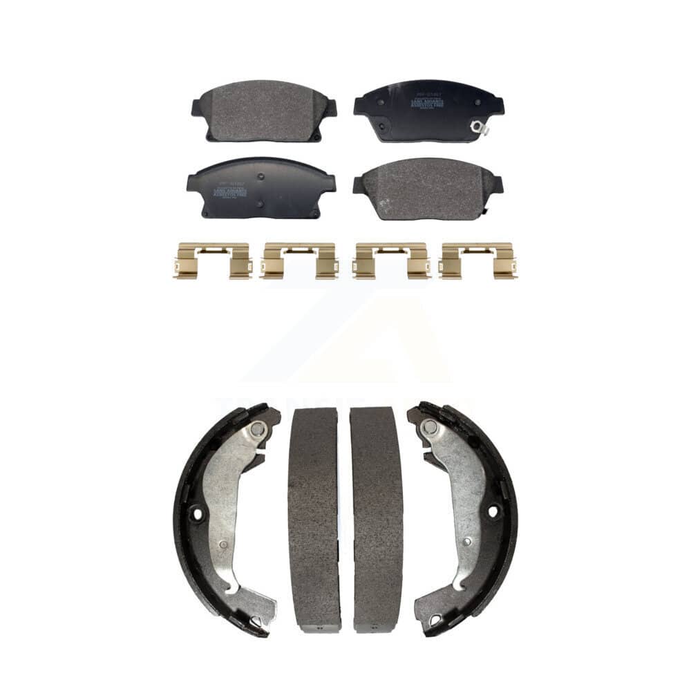 Transit Auto - KFN-100861 - Front and Rear Disc Brake Pad Kits