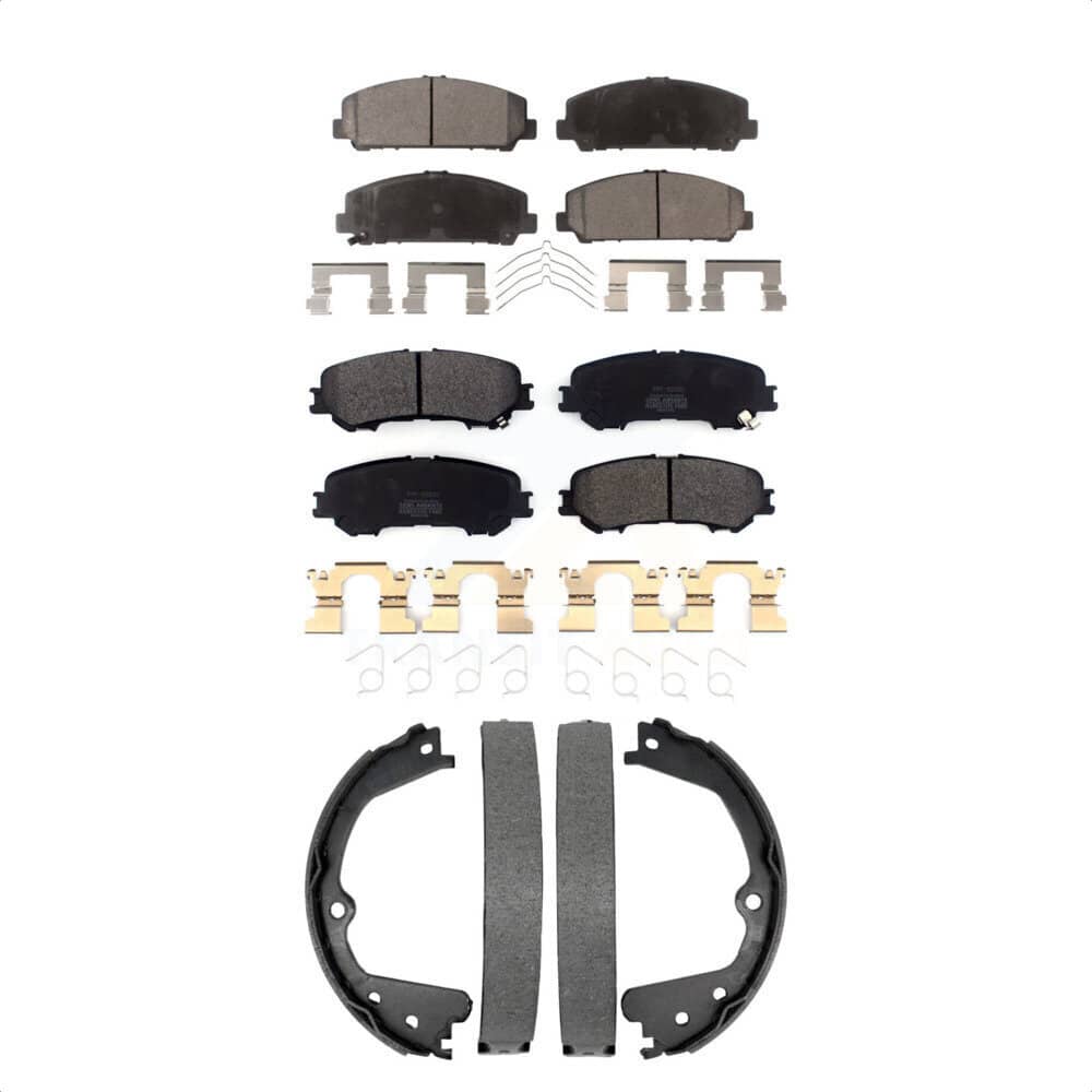 Transit Auto - KFN-100864 - Front and Rear Disc Brake Pad Kits