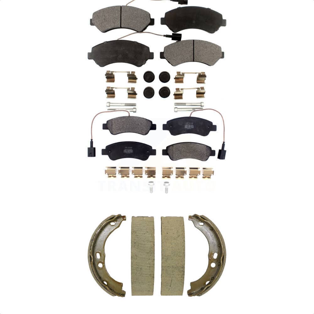 Transit Auto - KFN-100866 - Front and Rear Disc Brake Pad Kits