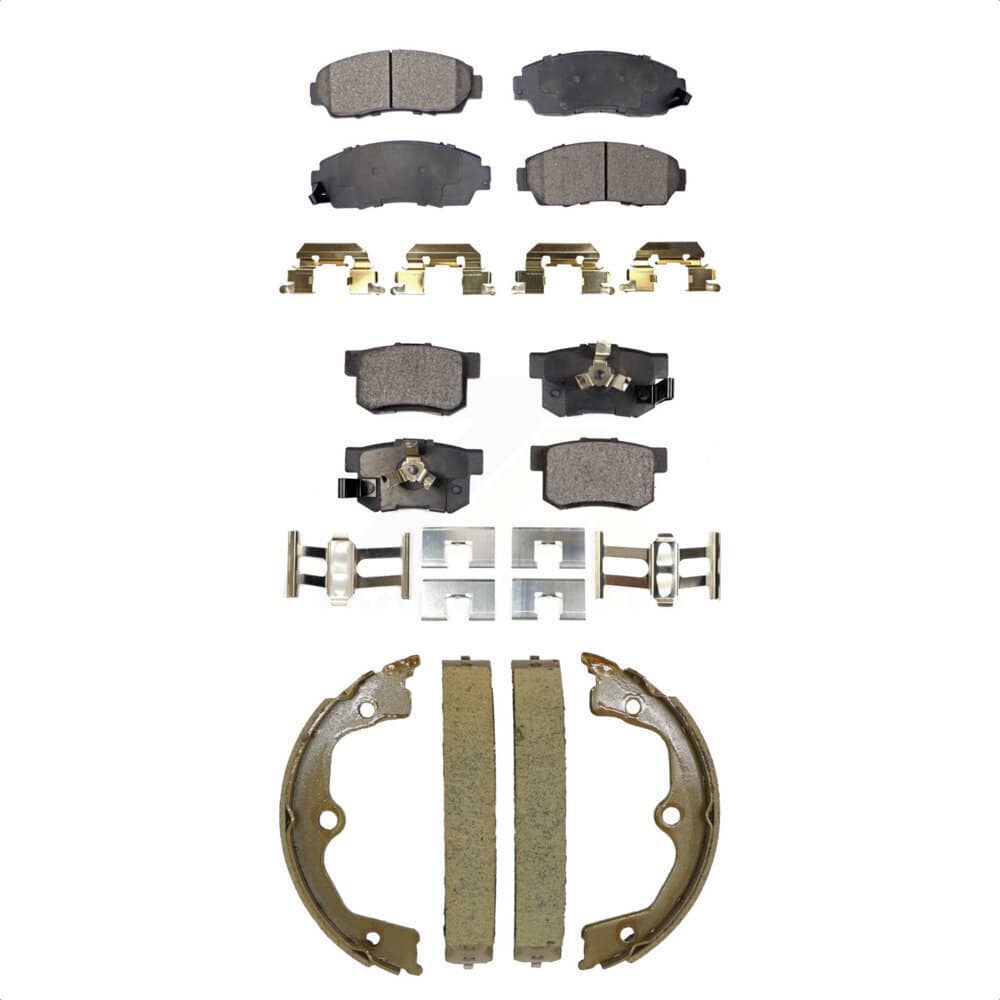 Transit Auto - KFN-100869 - Front and Rear Disc Brake Pad Kits