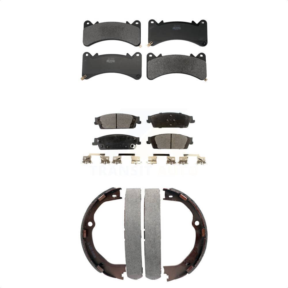 Transit Auto - KFN-100875 - Front and Rear Disc Brake Pad Kits