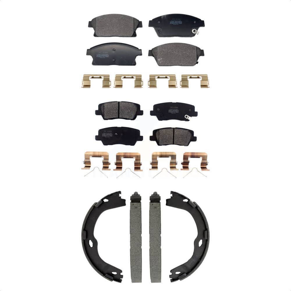Transit Auto - KFN-100901 - Front and Rear Disc Brake Pad Kits