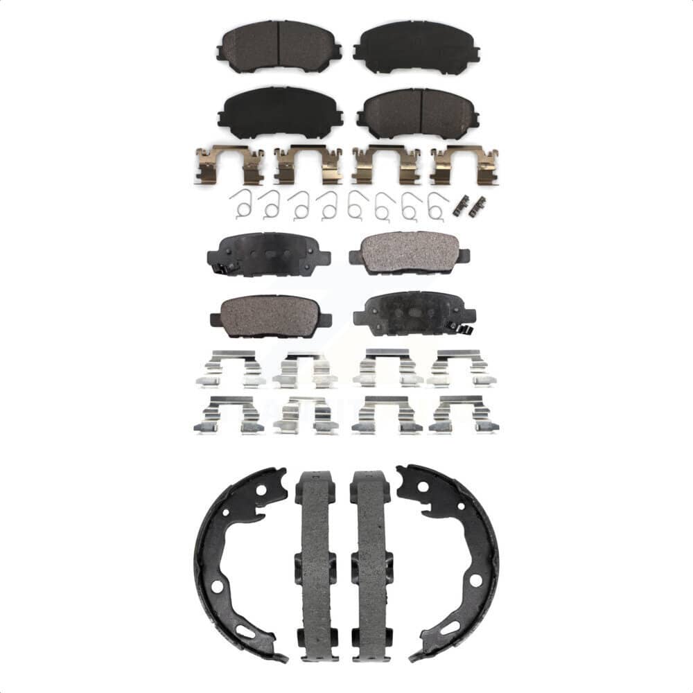 Transit Auto - KFN-100919 - Front and Rear Disc Brake Pad Kits