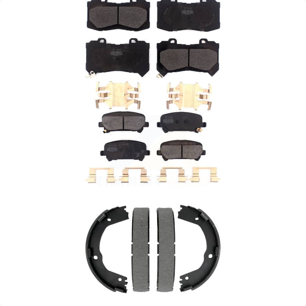 Transit Auto - KFN-100922 - Front and Rear Disc Brake Pad Kits