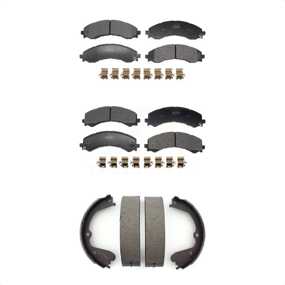Transit Auto - KFN-100937 - Front and Rear Disc Brake Pad Kits