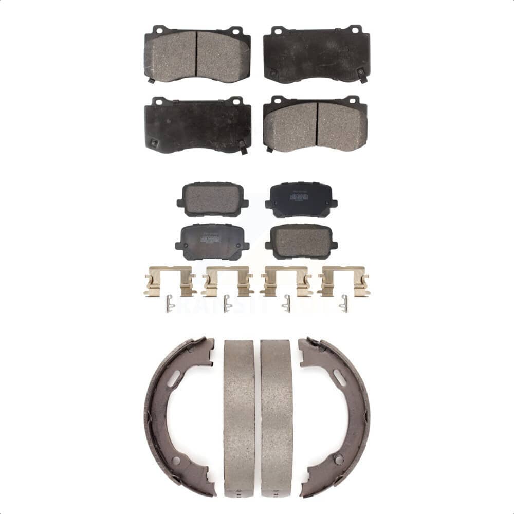 Transit Auto - KFN-100939 - Front and Rear Disc Brake Pad Kits