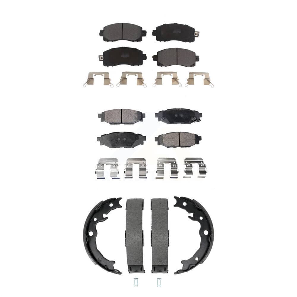 Transit Auto - KFN-100943 - Front and Rear Disc Brake Pad Kits