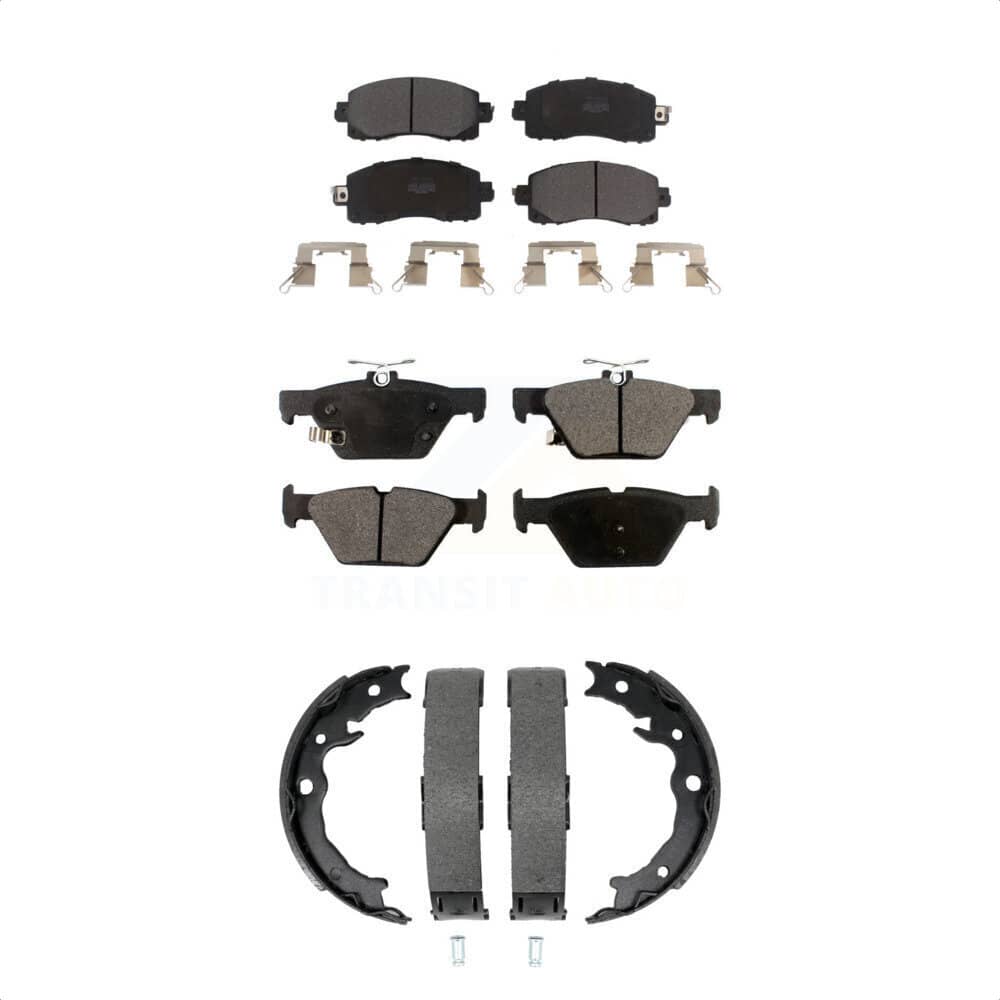 Transit Auto - KFN-100944 - Front and Rear Disc Brake Pad Kits