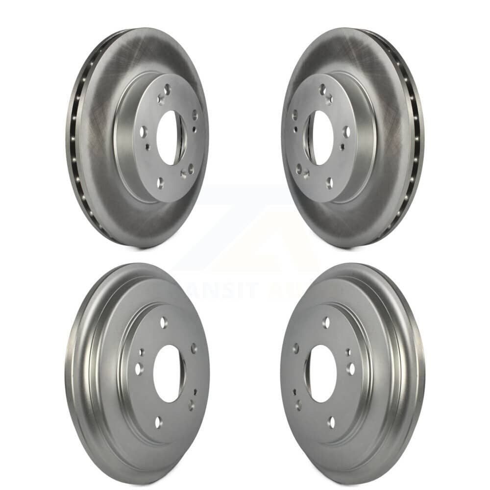 Genius - KG-101429 - Front and Rear Disc Brake Rotor and Hub Assembly Kits