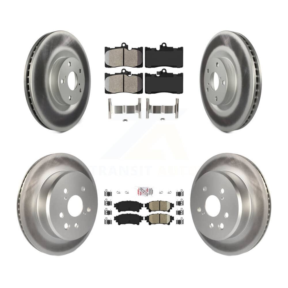 Transit Auto - KGA-100003 - Front and Rear Disc Brake Kits