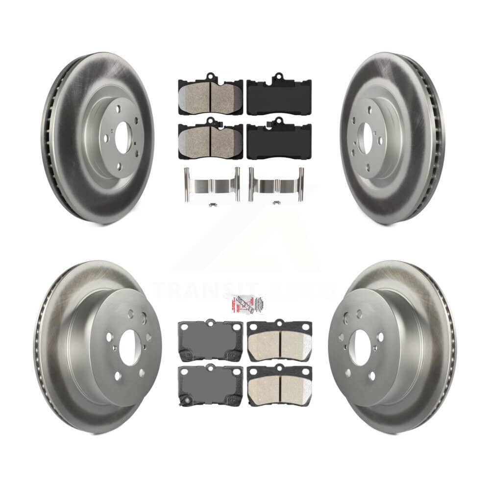 Transit Auto - KGA-100009 - Front and Rear Disc Brake Kits