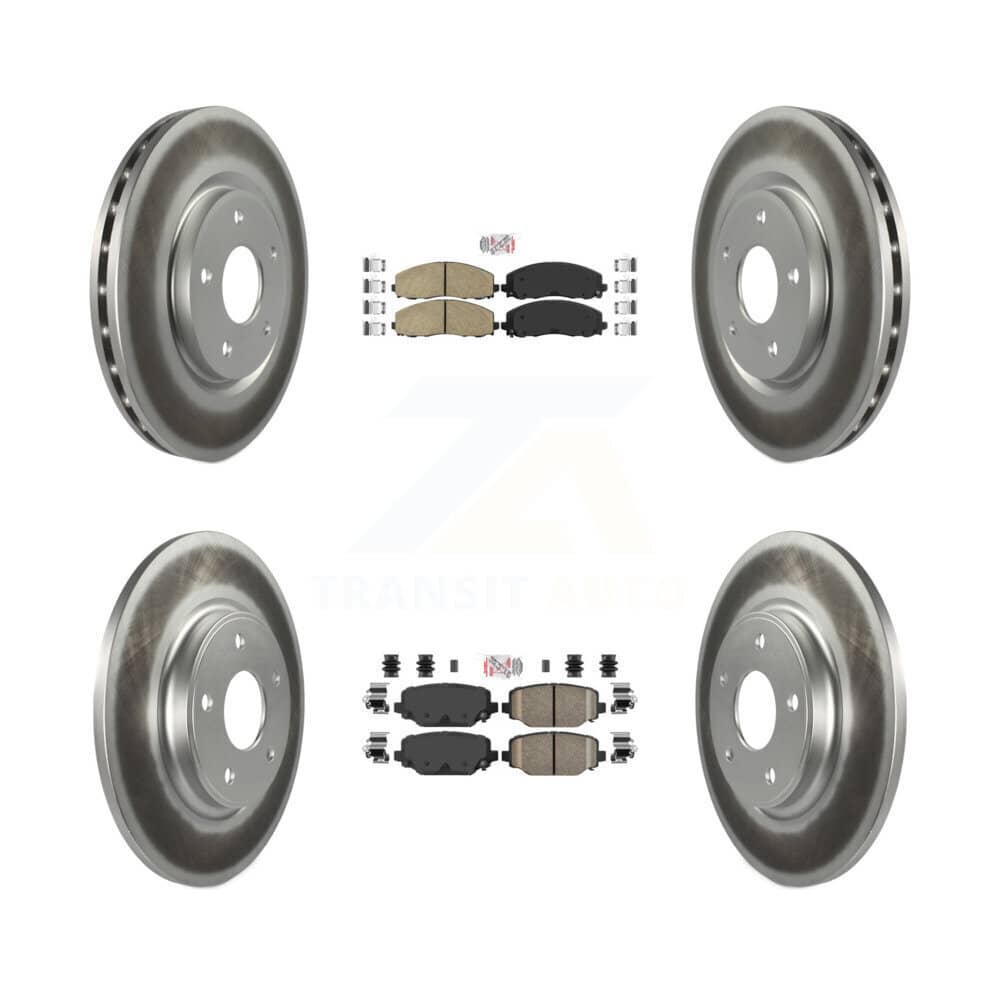 Transit Auto - KGA-101076 - Front and Rear Disc Brake Kits