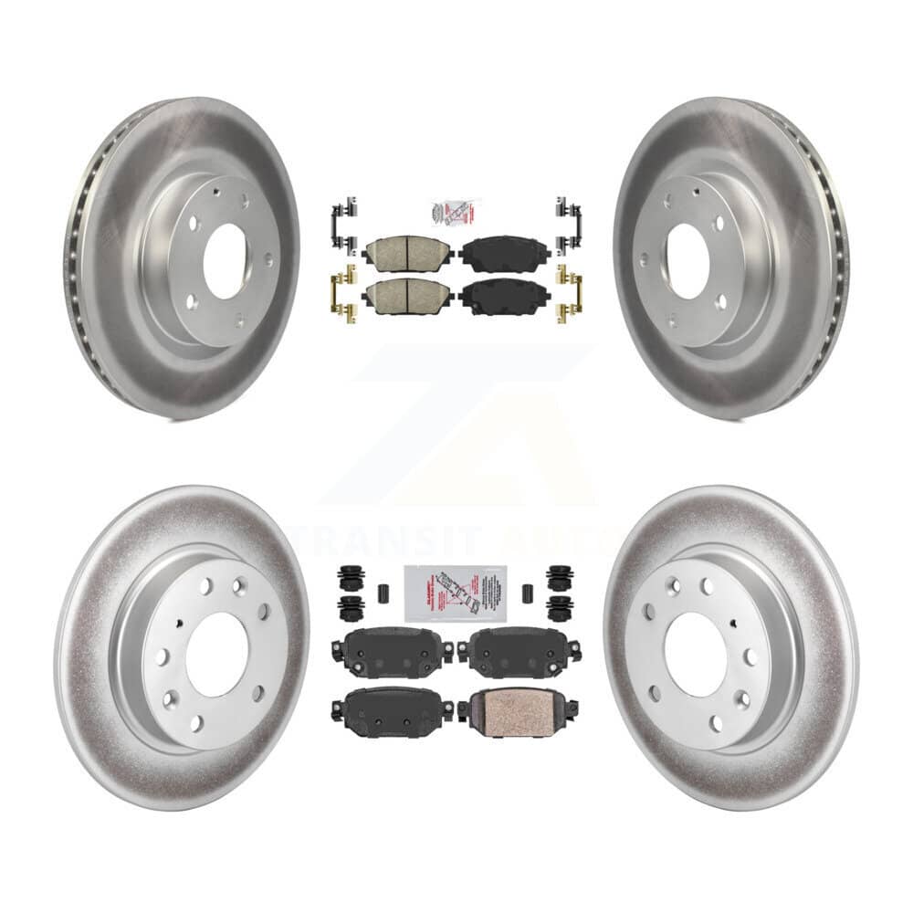 Transit Auto - KGA-101082 - Front and Rear Disc Brake Kits