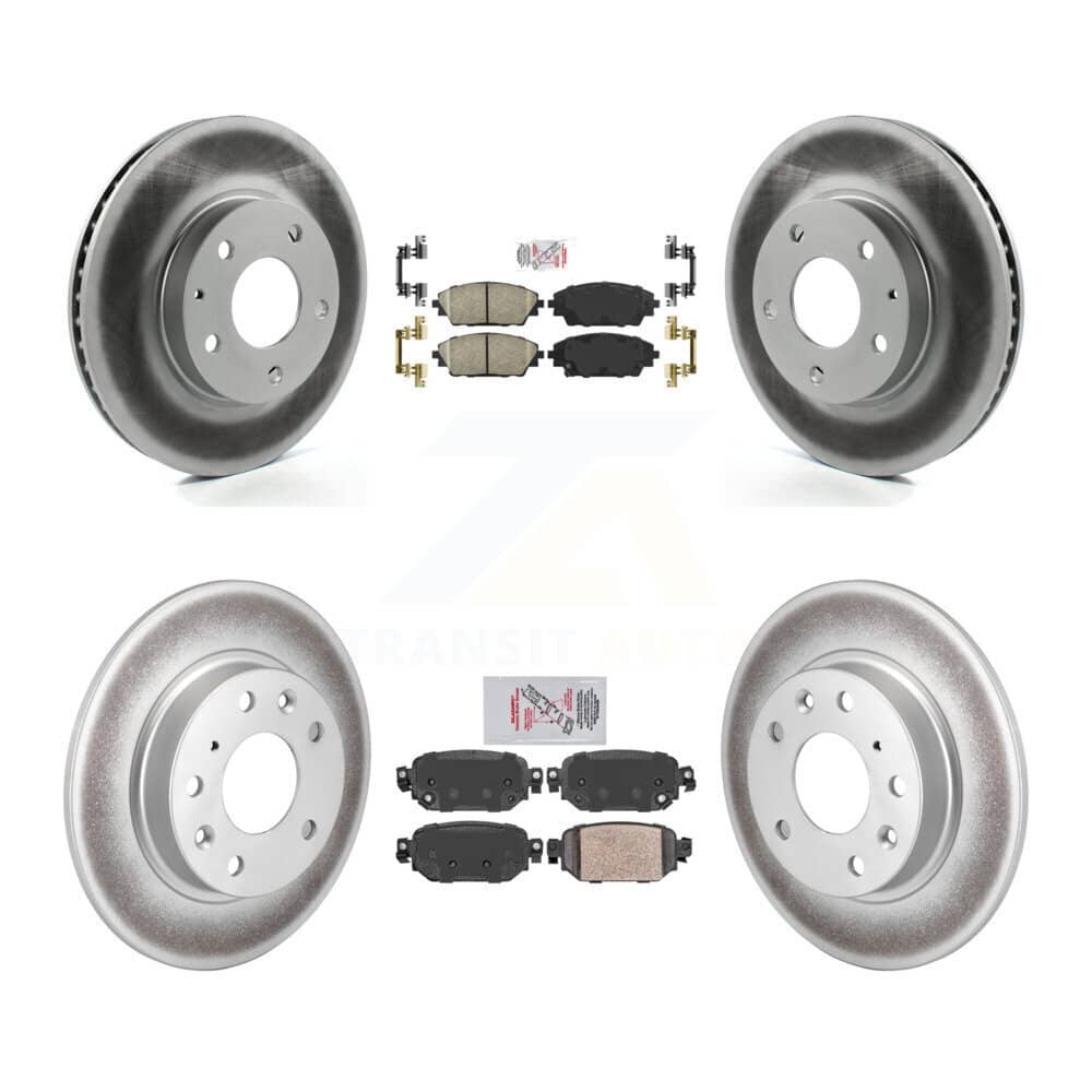 Transit Auto - KGA-101085 - Front and Rear Disc Brake Kits