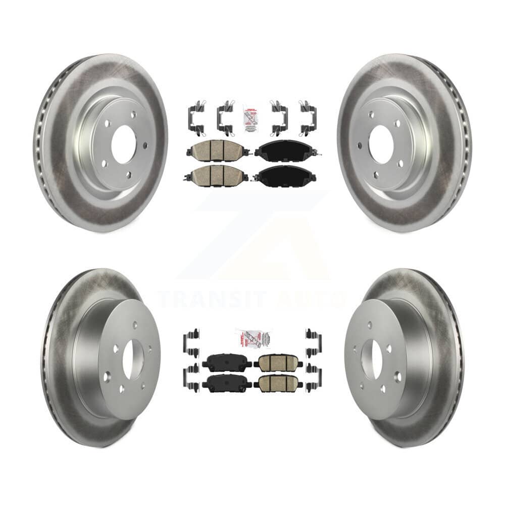 Transit Auto - KGA-101143 - Front and Rear Disc Brake Kits