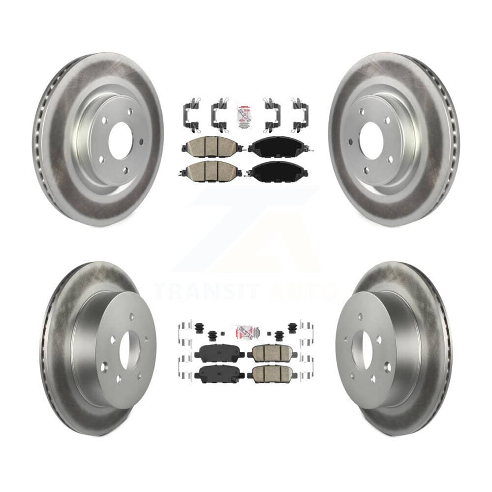 Transit Auto - KGA-101145 - Front and Rear Disc Brake Kits