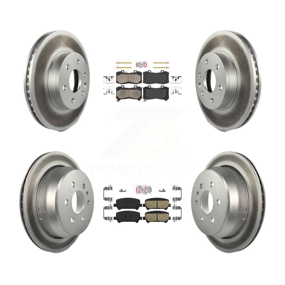 Transit Auto - KGA-101151 - Front and Rear Disc Brake Kits