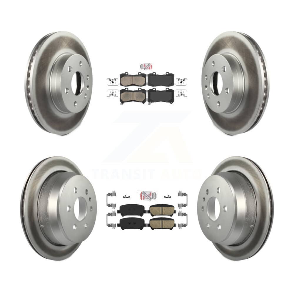 Transit Auto - KGA-101152 - Front and Rear Disc Brake Kits