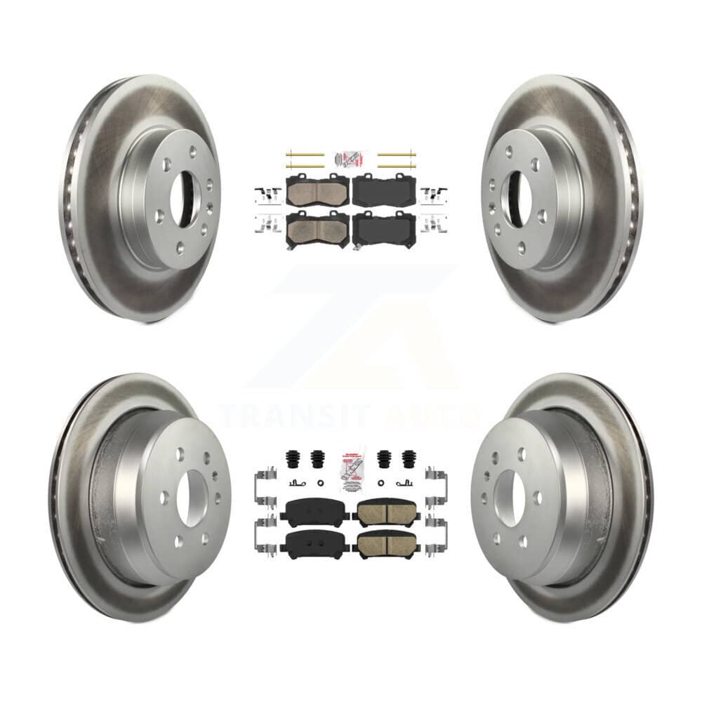 Transit Auto - KGA-101153 - Front and Rear Disc Brake Kits