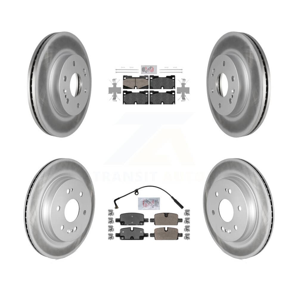 Transit Auto - KGA-101158 - Front and Rear Disc Brake Kits