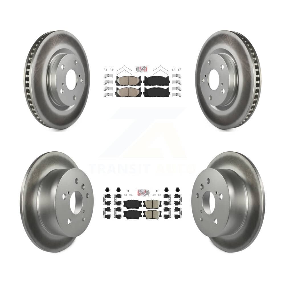 Transit Auto - KGA-101184 - Front and Rear Disc Brake Kits