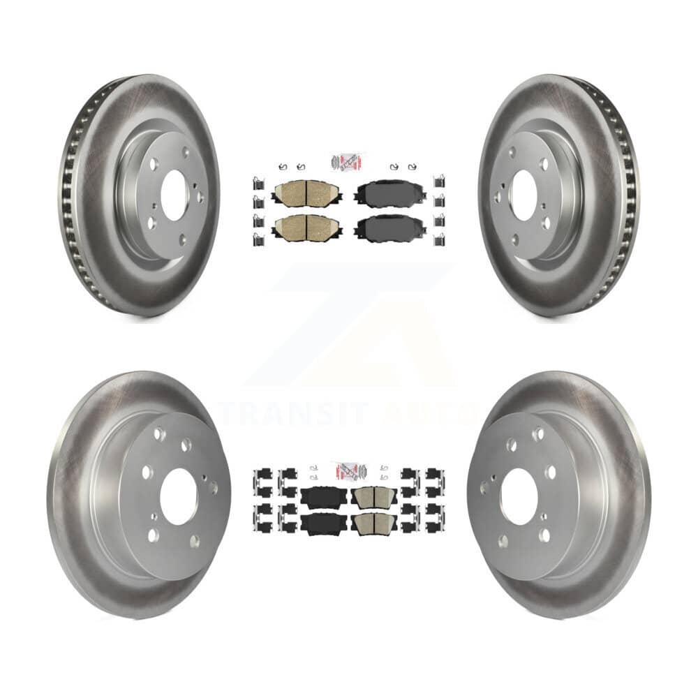Transit Auto - KGA-101187 - Front and Rear Disc Brake Kits