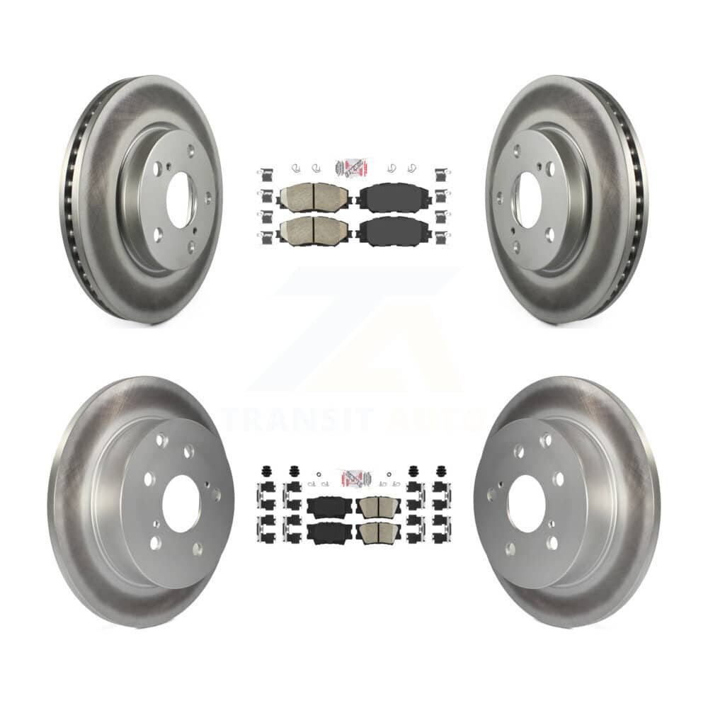 Transit Auto - KGA-101204 - Front and Rear Disc Brake Kits