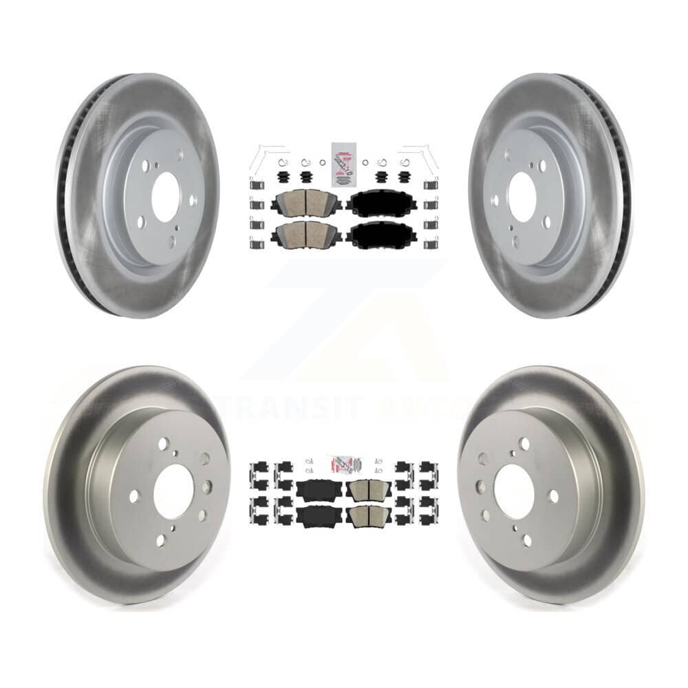 Transit Auto - KGA-101206 - Front and Rear Disc Brake Kits