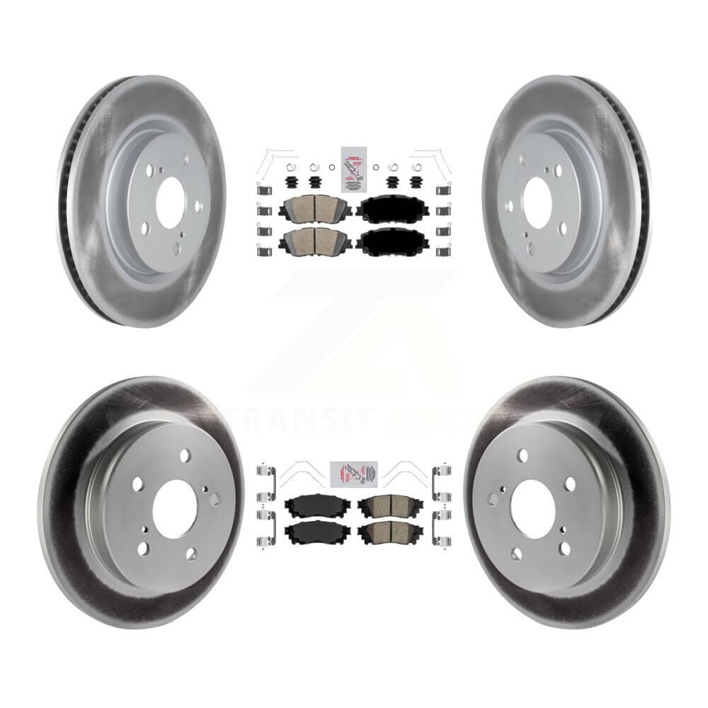 Transit Auto - KGA-101212 - Front and Rear Disc Brake Kits