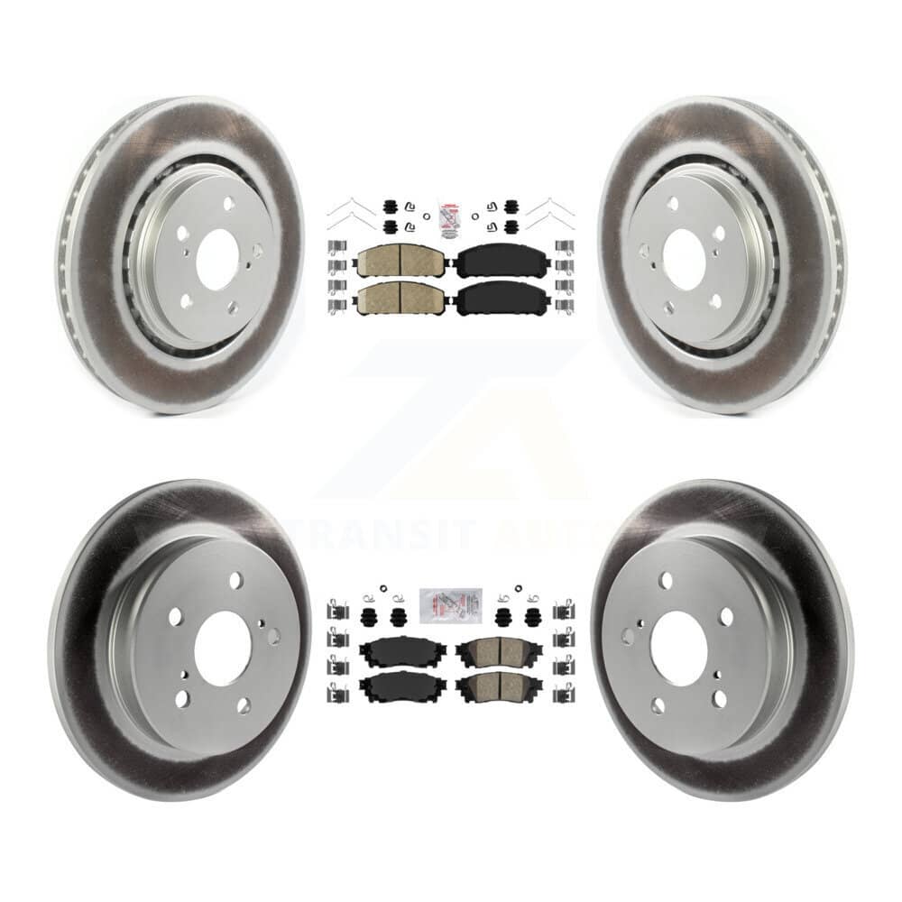 Transit Auto - KGA-101237 - Front and Rear Disc Brake Kits