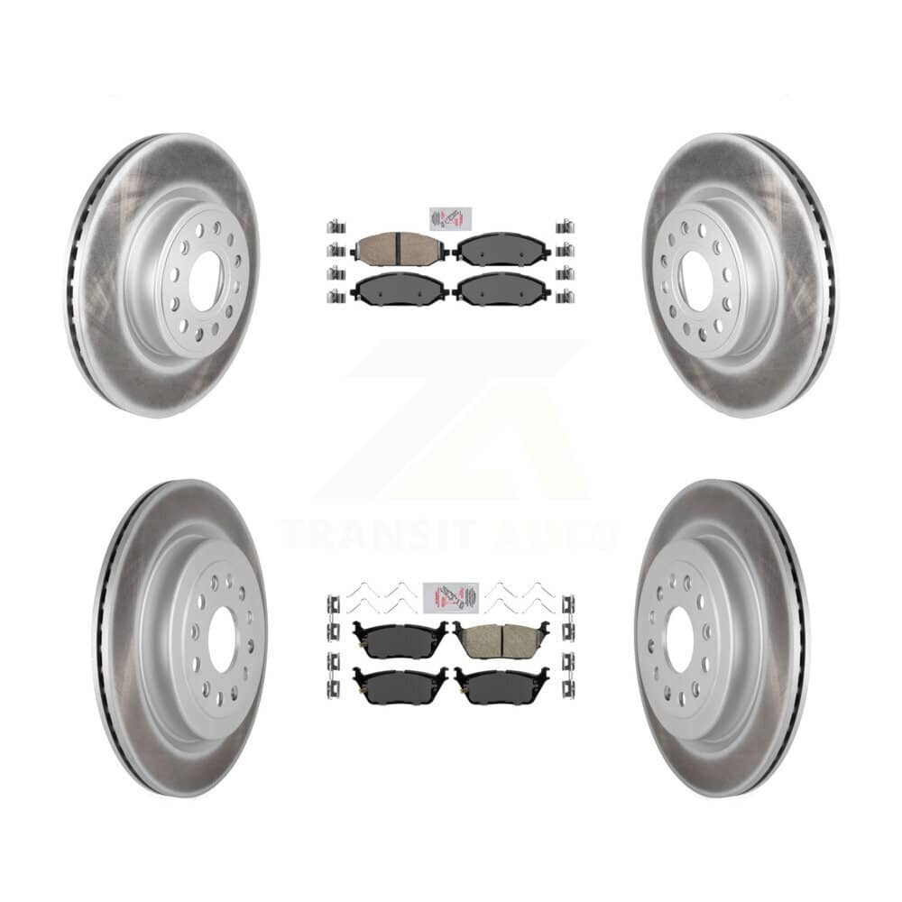 Transit Auto - KGA-101249 - Front and Rear Disc Brake Kits