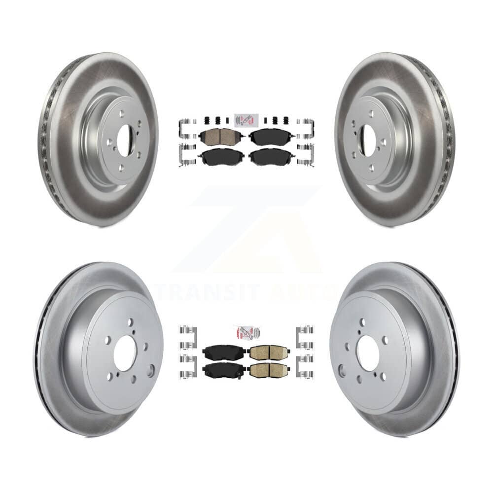 Transit Auto - KGA-101256 - Front and Rear Disc Brake Kits