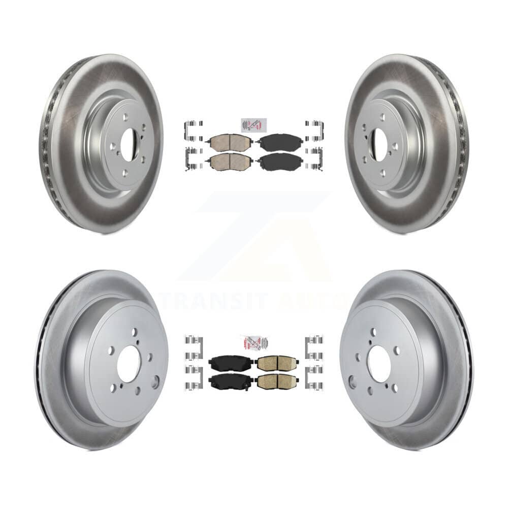 Transit Auto - KGA-101257 - Front and Rear Disc Brake Kits
