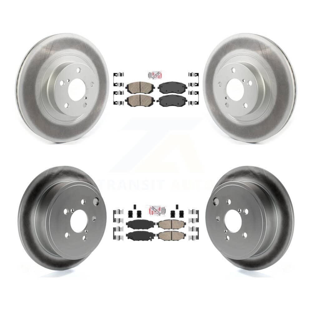 Transit Auto - KGA-101258 - Front and Rear Disc Brake Kits