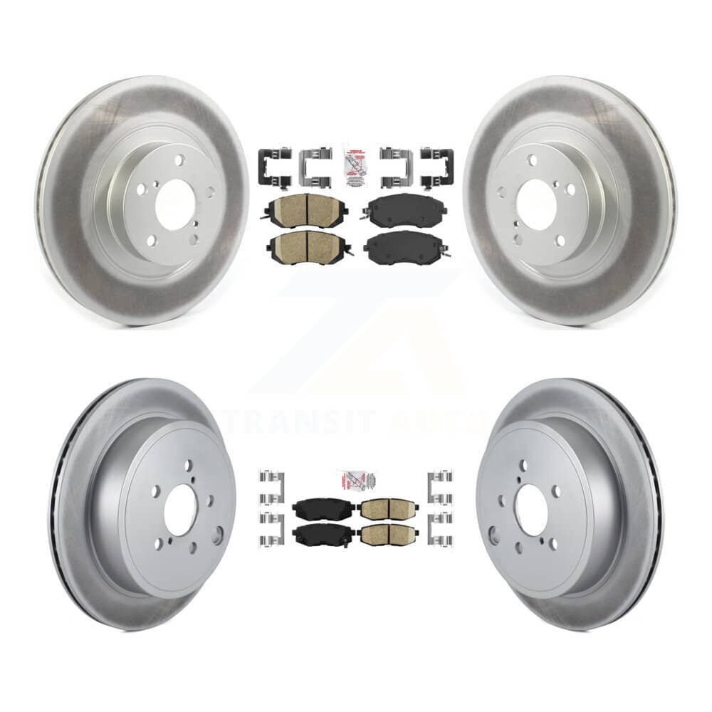Transit Auto - KGA-101272 - Front and Rear Disc Brake Kits