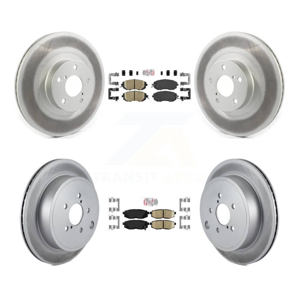 Transit Auto - KGA-101273 - Front and Rear Disc Brake Kits
