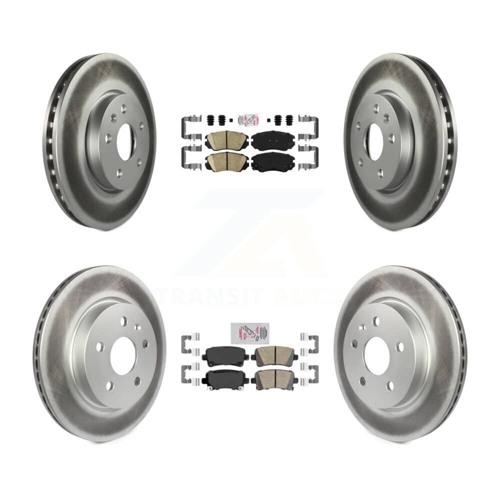 Transit Auto - KGA-101317 - Front and Rear Disc Brake Kits