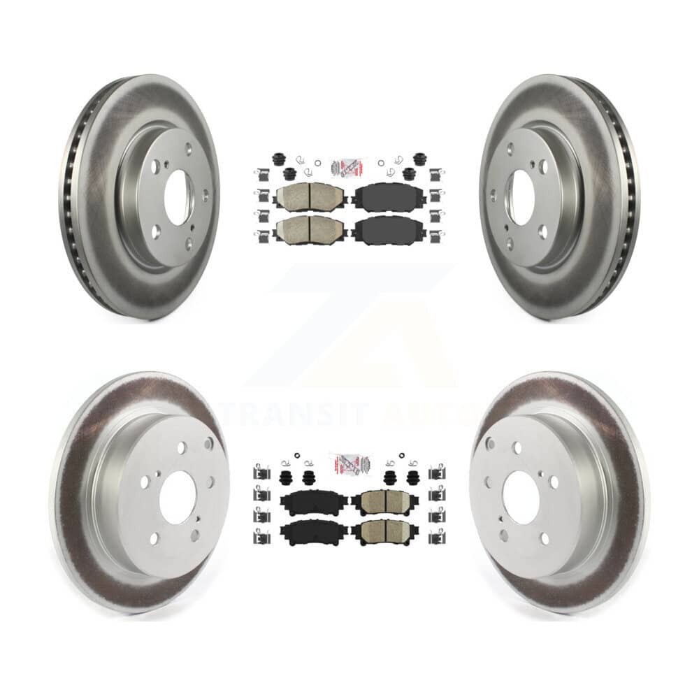 Transit Auto - KGA-101334 - Front and Rear Disc Brake Kits
