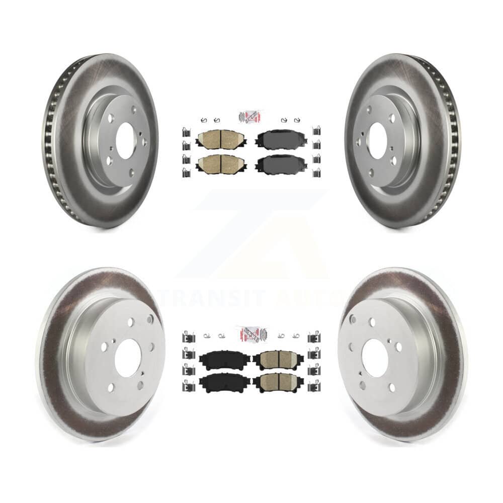 Transit Auto - KGA-101347 - Front and Rear Disc Brake Kits