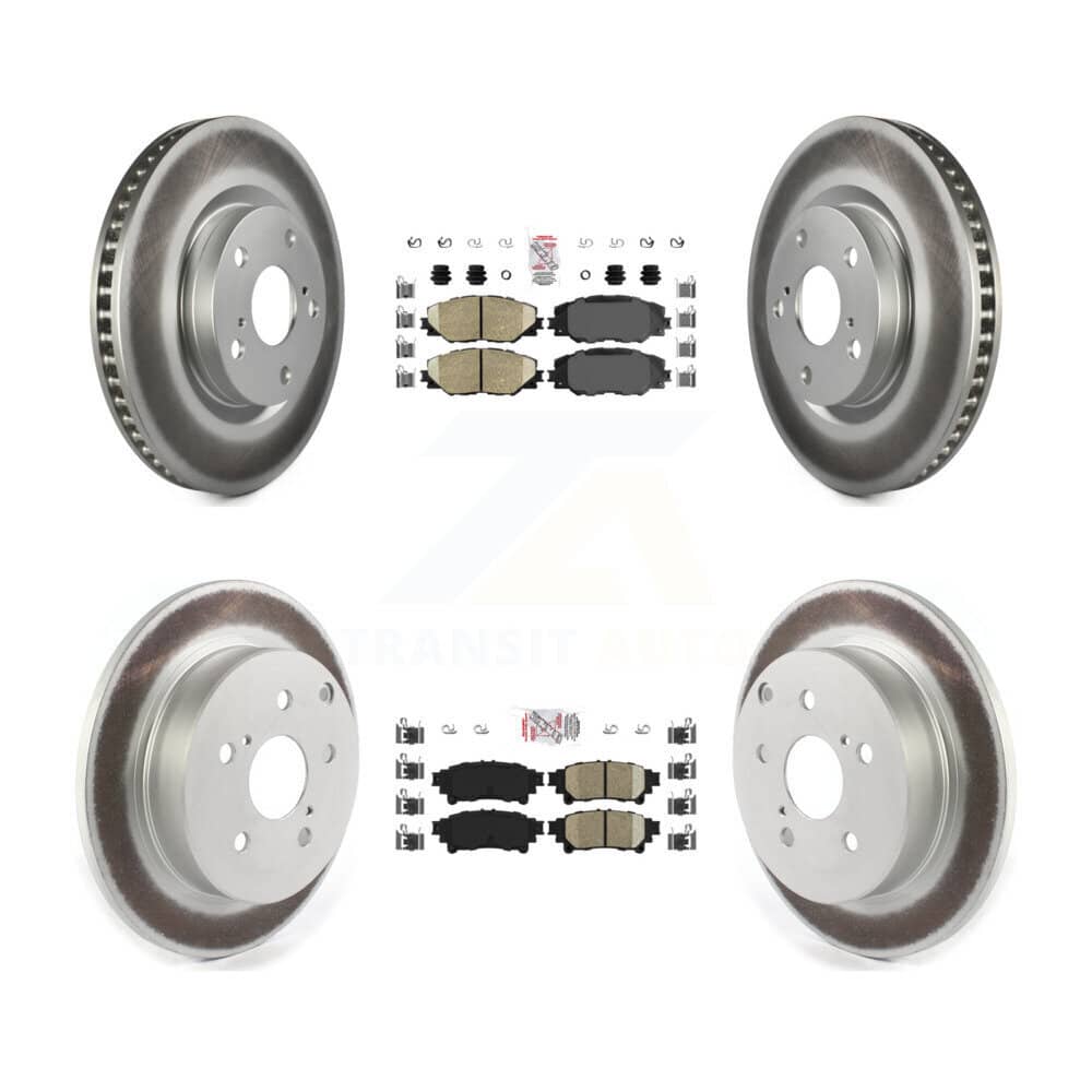 Transit Auto - KGA-101348 - Front and Rear Disc Brake Kits