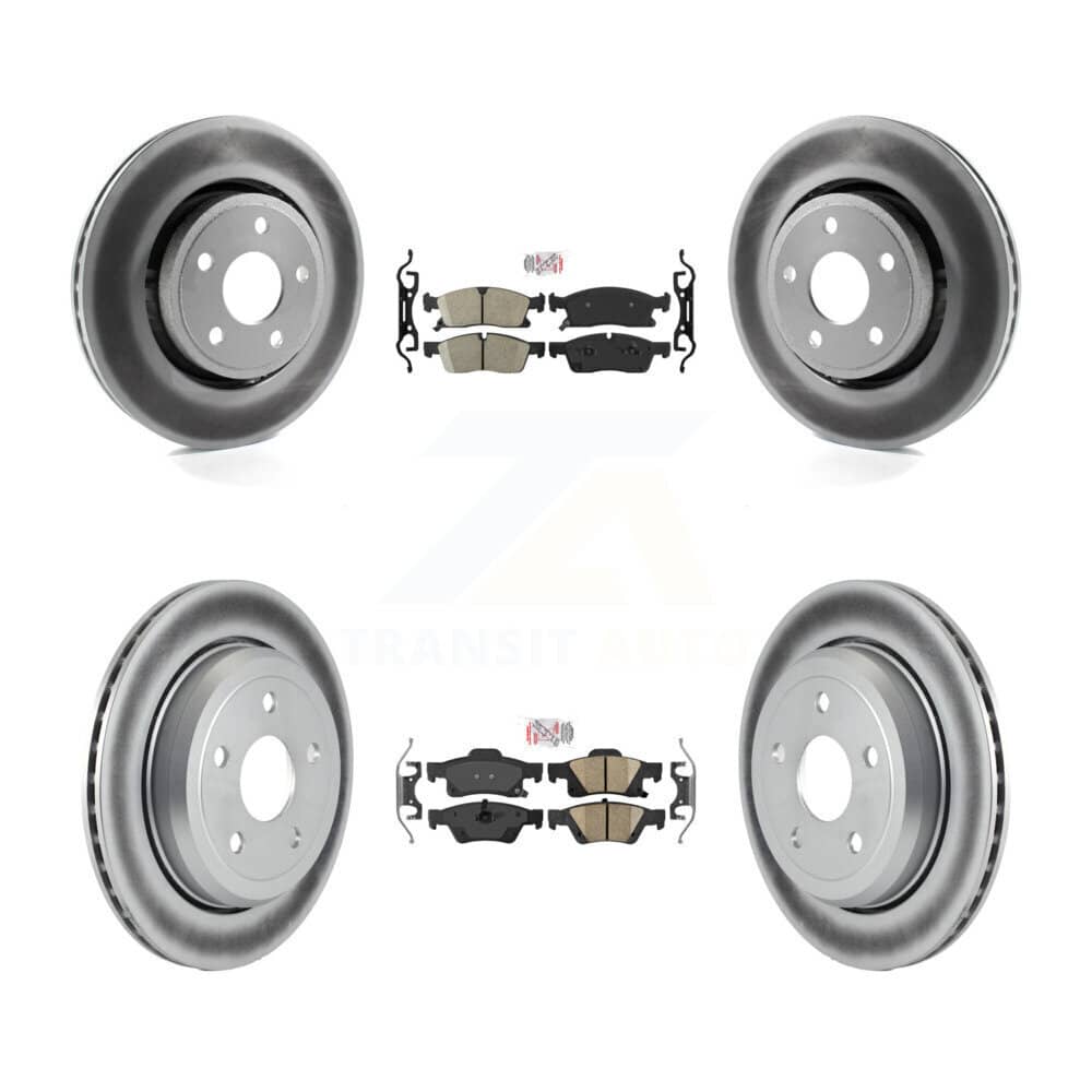 Transit Auto - KGA-101383 - Front and Rear Disc Brake Kits