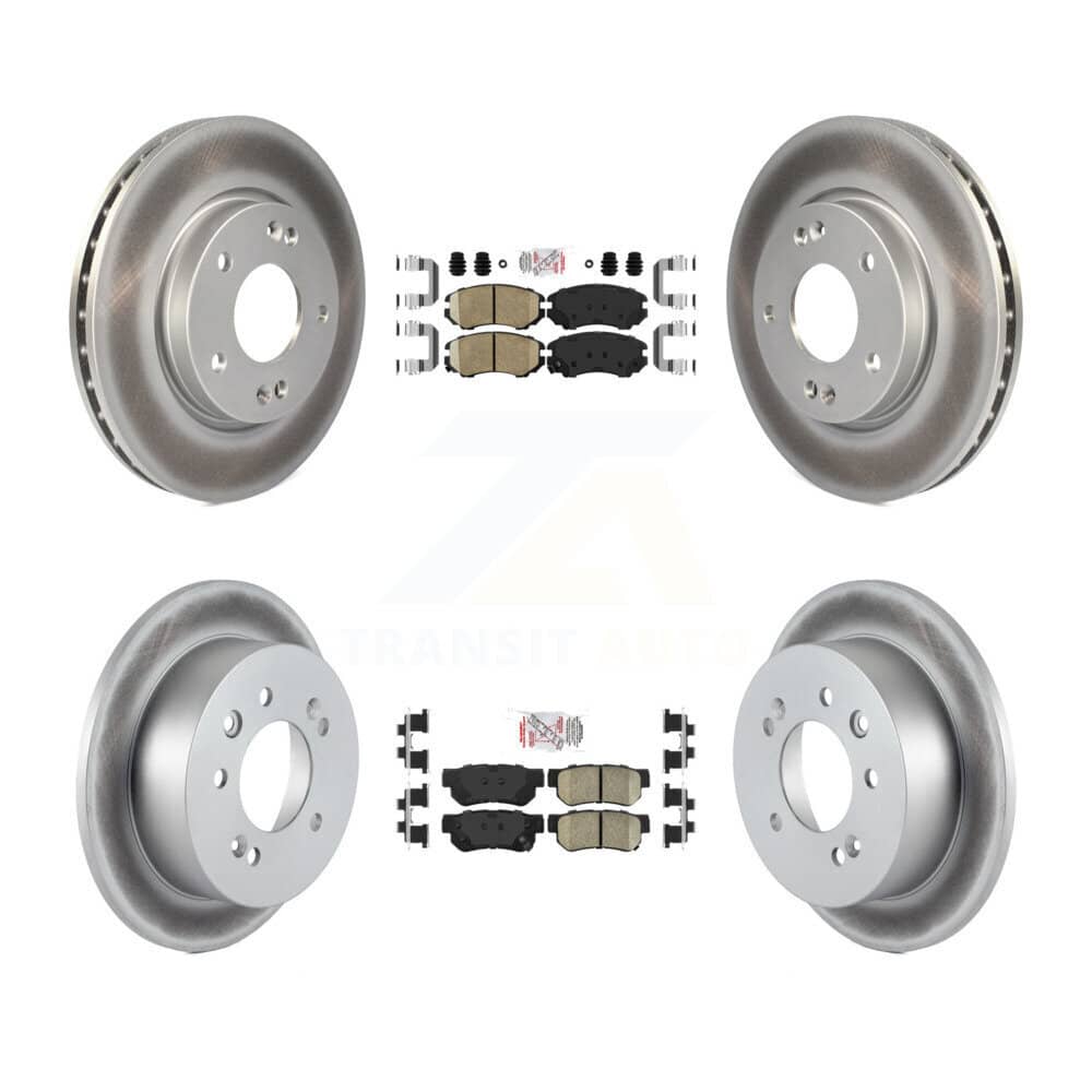 Transit Auto - KGA-101435 - Front and Rear Disc Brake Kits