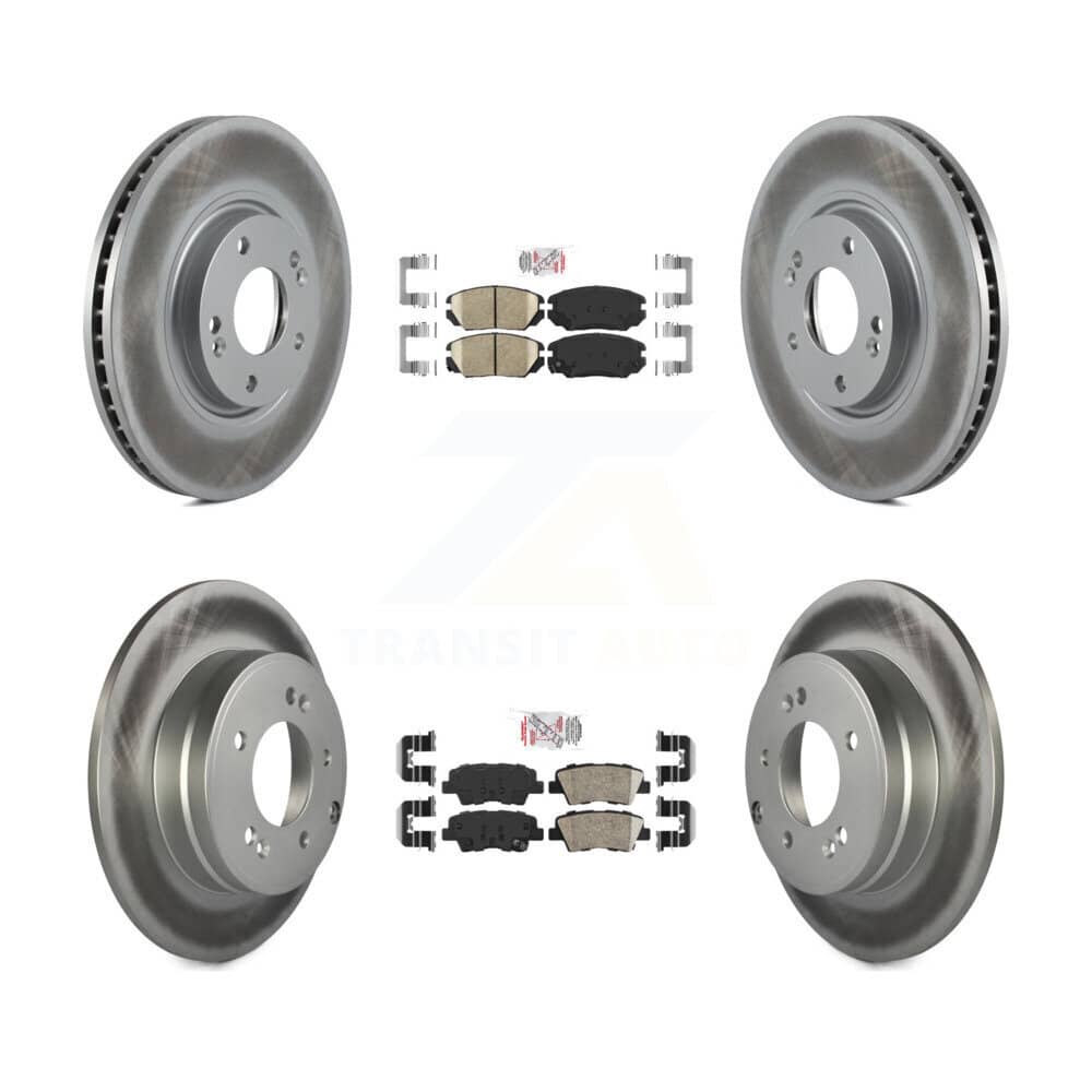 Transit Auto - KGA-101437 - Front and Rear Disc Brake Kits