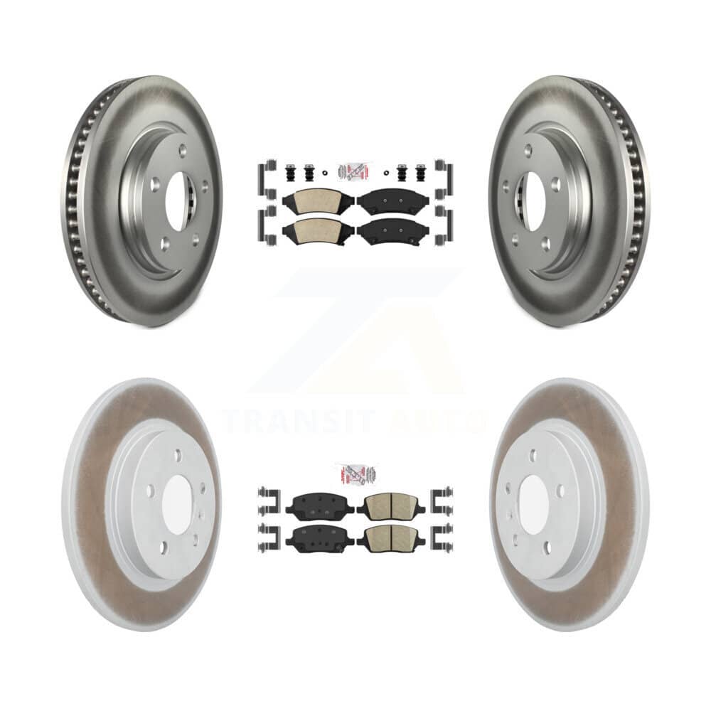 Transit Auto - KGA-101441 - Front and Rear Disc Brake Kits