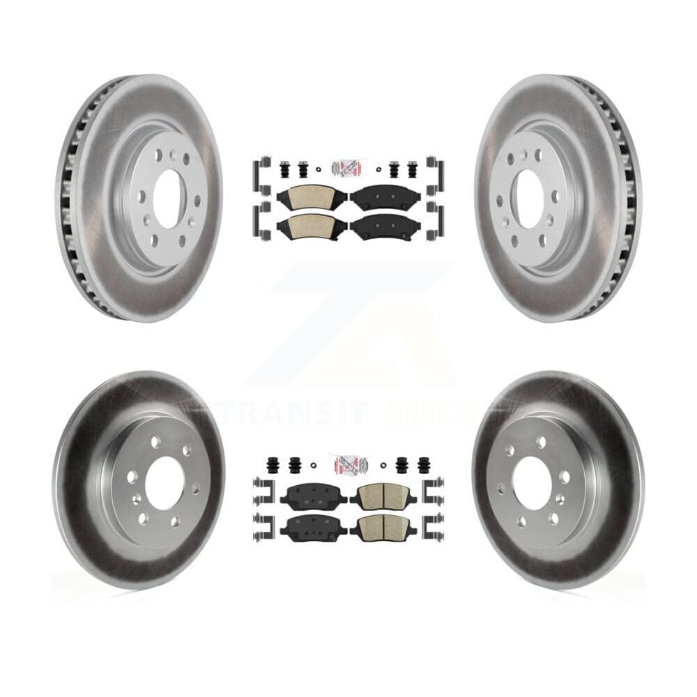 Transit Auto - KGA-101447 - Front and Rear Disc Brake Kits