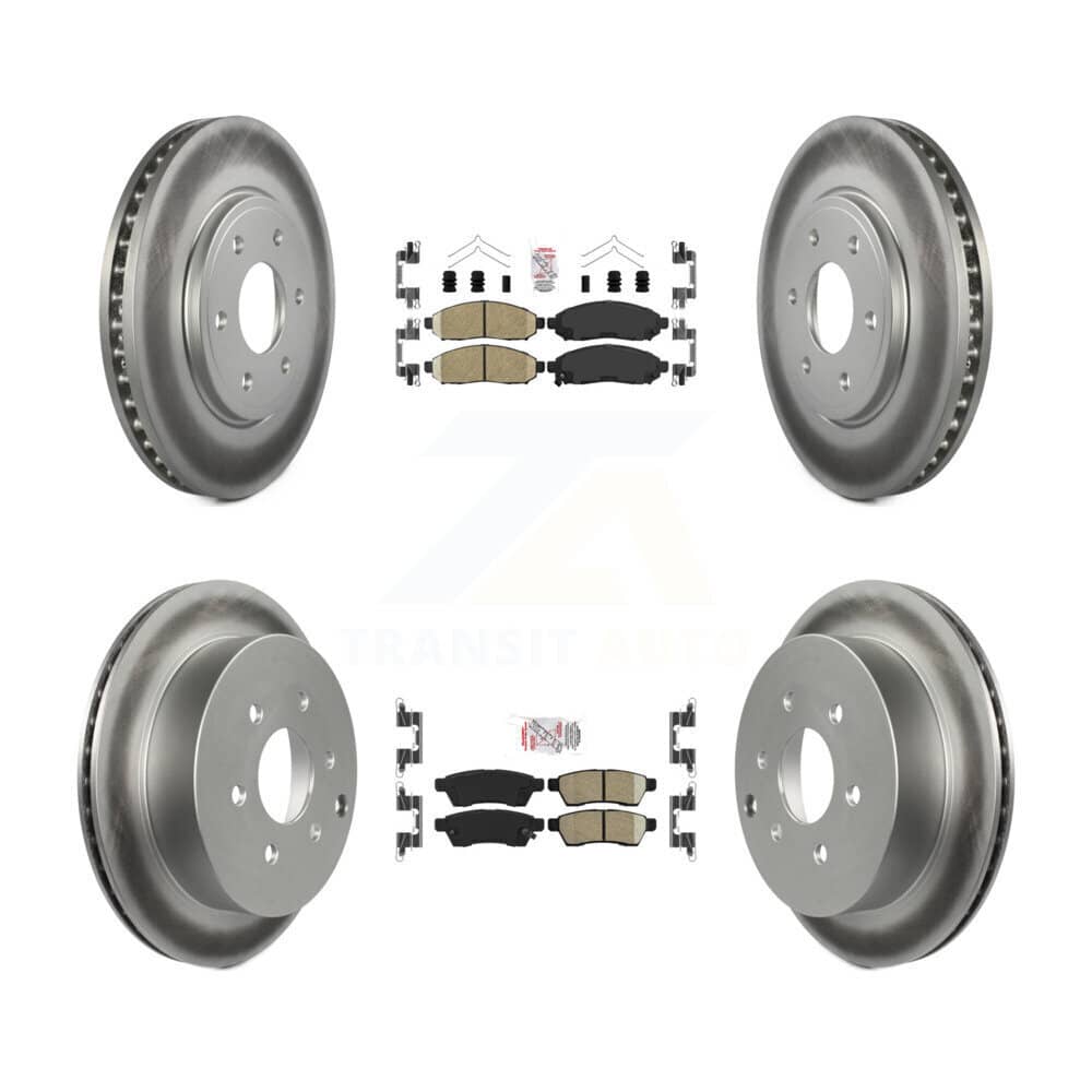 Transit Auto - KGA-101496 - Front and Rear Disc Brake Kits