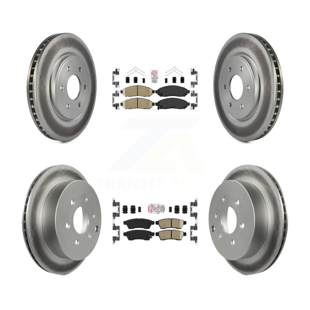 Transit Auto - KGA-101502 - Front and Rear Disc Brake Kits